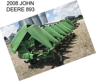 2008 JOHN DEERE 893