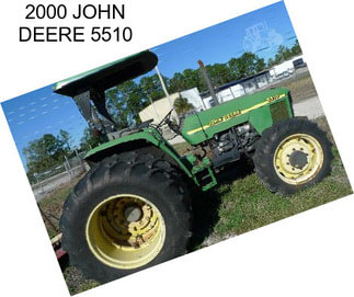 2000 JOHN DEERE 5510