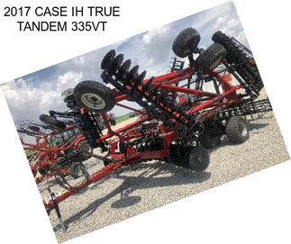 2017 CASE IH TRUE TANDEM 335VT