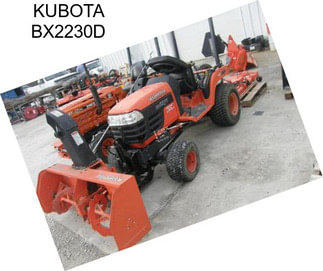KUBOTA BX2230D