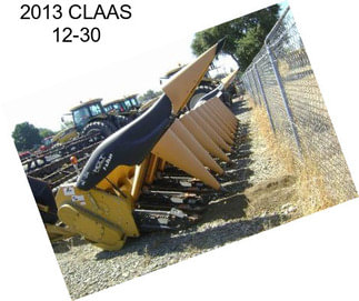 2013 CLAAS 12-30