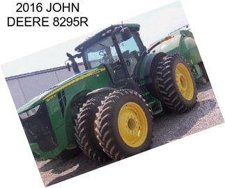 2016 JOHN DEERE 8295R