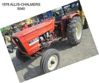 1978 ALLIS-CHALMERS 5040