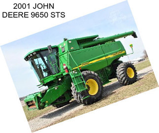 2001 JOHN DEERE 9650 STS