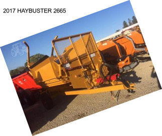 2017 HAYBUSTER 2665