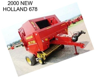 2000 NEW HOLLAND 678