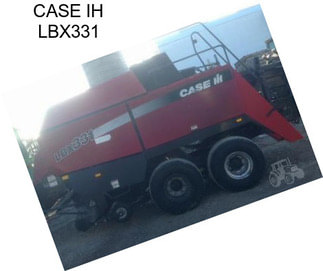 CASE IH LBX331