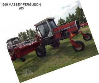 1990 MASSEY-FERGUSON 200