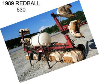 1989 REDBALL 830