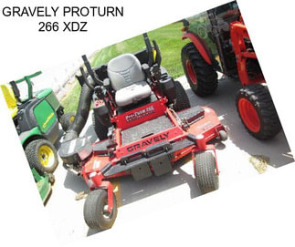 GRAVELY PROTURN 266 XDZ