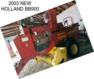 2003 NEW HOLLAND BB900