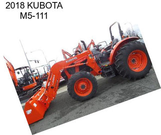 2018 KUBOTA M5-111