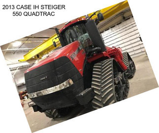 2013 CASE IH STEIGER 550 QUADTRAC