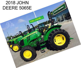 2018 JOHN DEERE 5065E