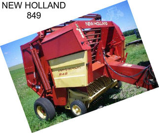 NEW HOLLAND 849