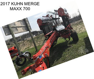 2017 KUHN MERGE MAXX 700
