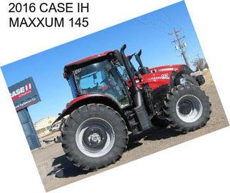 2016 CASE IH MAXXUM 145