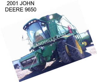 2001 JOHN DEERE 9650