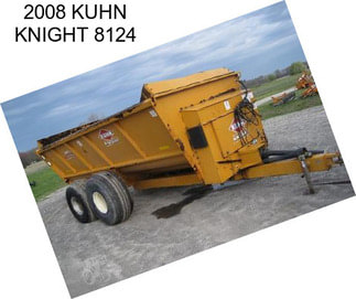 2008 KUHN KNIGHT 8124