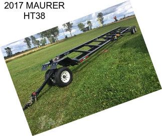 2017 MAURER HT38