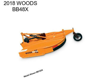 2018 WOODS BB48X