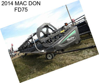 2014 MAC DON FD75