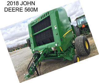 2018 JOHN DEERE 560M