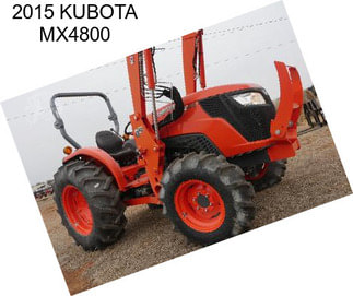 2015 KUBOTA MX4800
