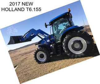 2017 NEW HOLLAND T6.155