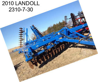 2010 LANDOLL 2310-7-30