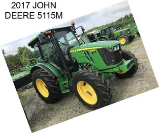 2017 JOHN DEERE 5115M