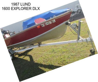 1987 LUND 1600 EXPLORER DLX