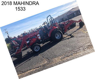 2018 MAHINDRA 1533