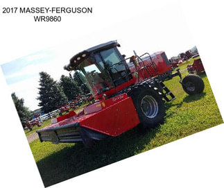 2017 MASSEY-FERGUSON WR9860