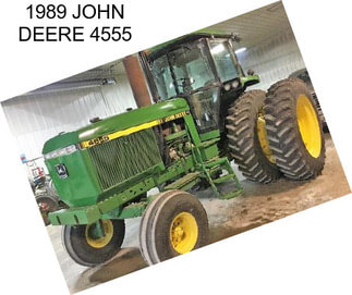 1989 JOHN DEERE 4555