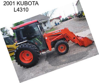 2001 KUBOTA L4310