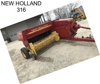 NEW HOLLAND 316