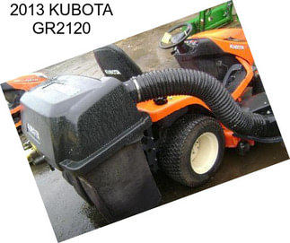 2013 KUBOTA GR2120