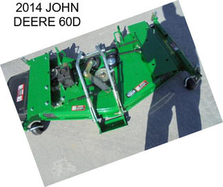 2014 JOHN DEERE 60D