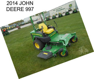 2014 JOHN DEERE 997