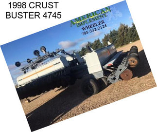 1998 CRUST BUSTER 4745