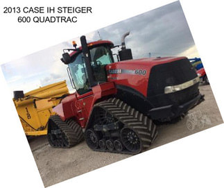 2013 CASE IH STEIGER 600 QUADTRAC