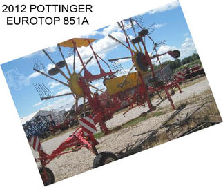 2012 POTTINGER EUROTOP 851A