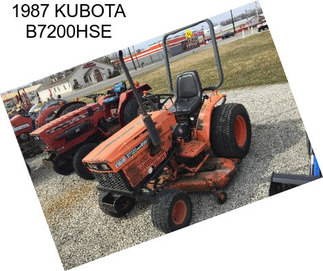 1987 KUBOTA B7200HSE