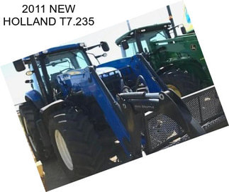 2011 NEW HOLLAND T7.235