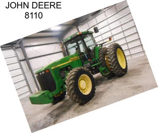 JOHN DEERE 8110