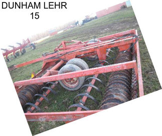 DUNHAM LEHR 15