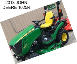 2013 JOHN DEERE 1025R