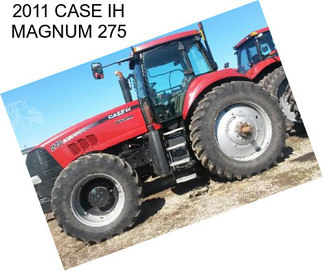 2011 CASE IH MAGNUM 275