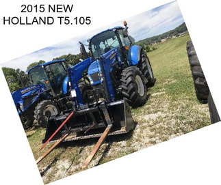 2015 NEW HOLLAND T5.105